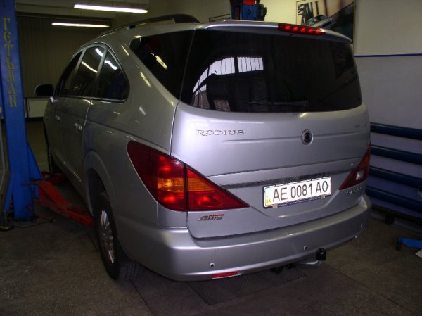 Фаркоп Ssang Yong Rodius с 2007г