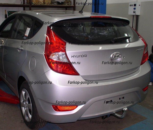 Фаркоп Hyundai Accent (хэтчбек)  с 2011 г (Категория Fx)